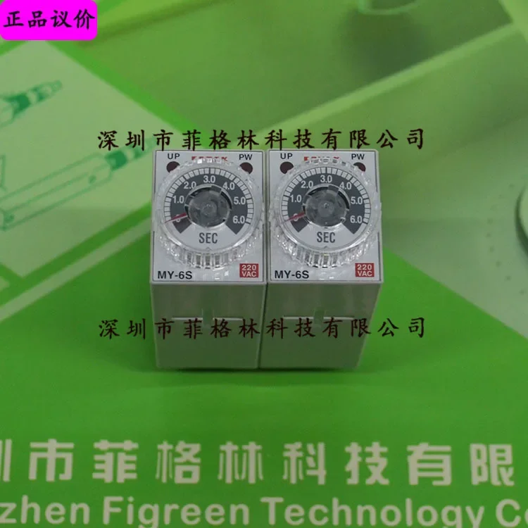 2026 [Physical Photo] MY-6S-2P 220VAC Taiwan Yangming Fotek Time Relay, Timer