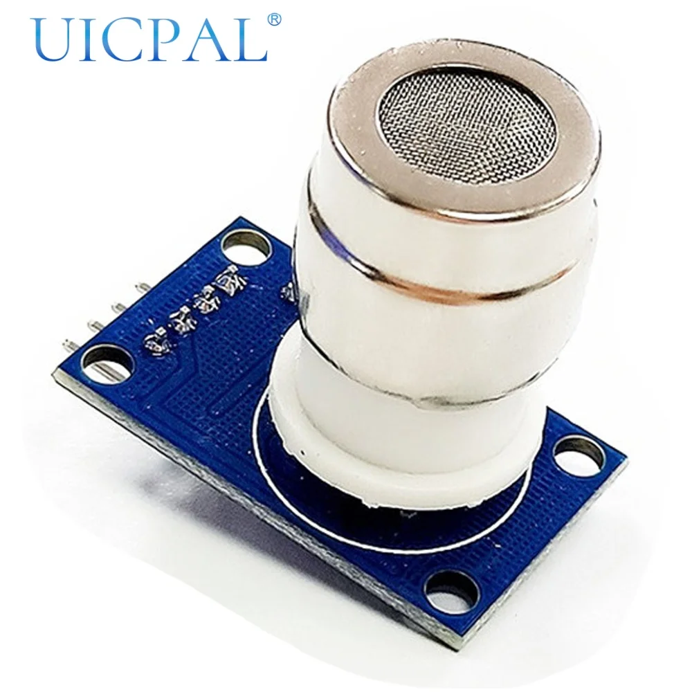 MG811 CO2 Sensor Module 0-2V Analog TTL Output Temperature Compensated Carbon Dioxide Detector for Air Quality Monitoring