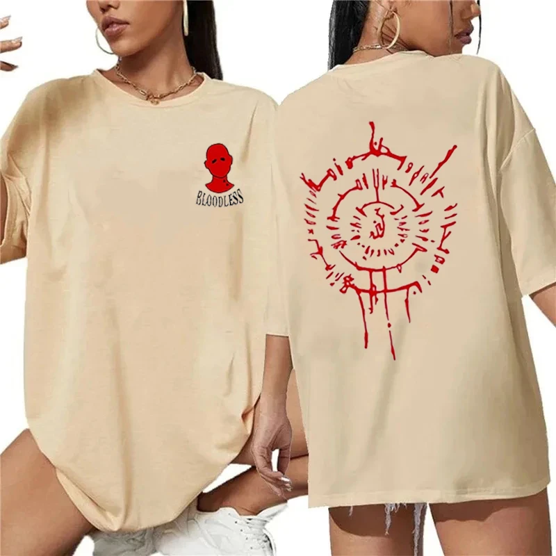 Astarion Bloodless Graphic Print Tshirt SUmmer Women Men Cotton Tee Oversized Short Sleeve Unisex Tops Harajuku Streetwear Tees