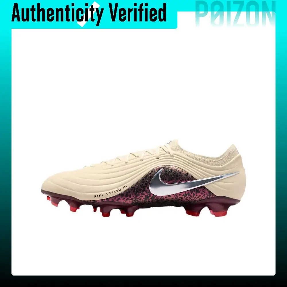 Zapatillas de fútbol Nike Tiempo Maestro FG para terreno firme, unisex, beige, rojo, IO8457-201