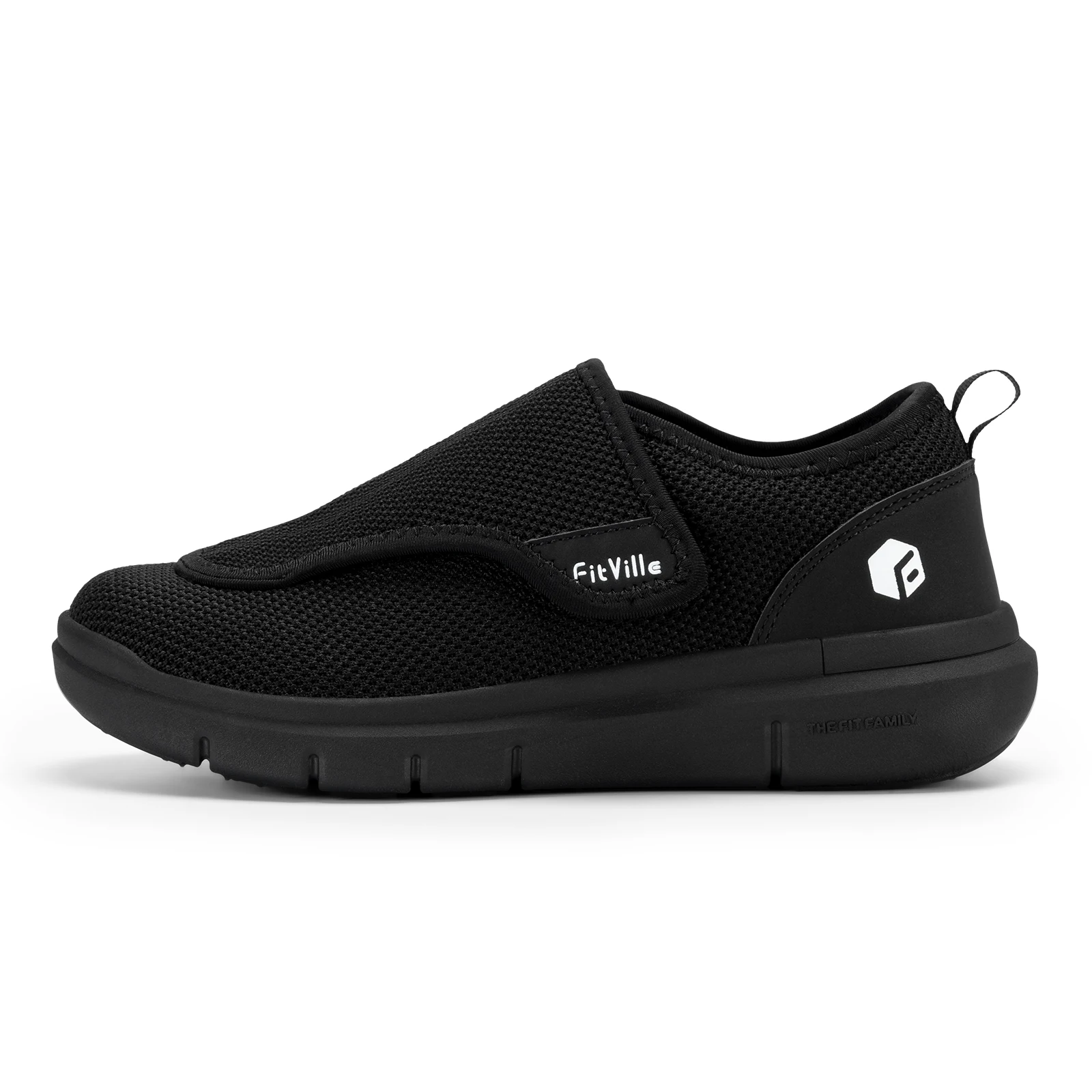 FitVille Damen-Diabetikerschuhe in weiter Ausführung, atmungsaktive orthopädische Sneaker, bequeme Schuhe für ältere Menschen mit geschwollenen Füßen – Detail 16