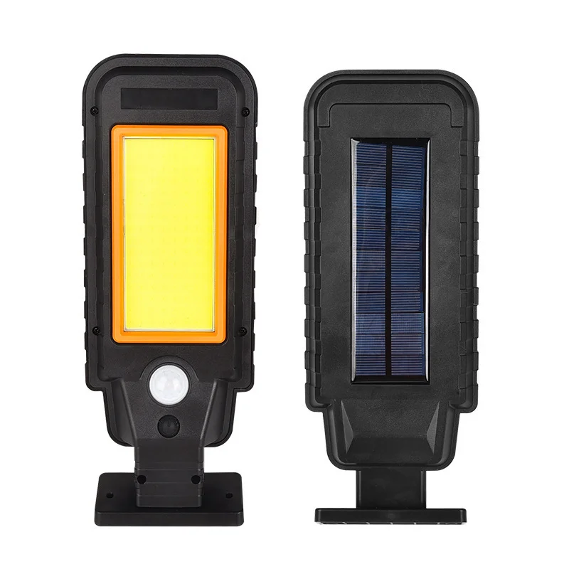 

Уличные солнечные светильники с интеллектуальным датчиком движения и пультом ДУ, 128*COB, для двора и улицы
