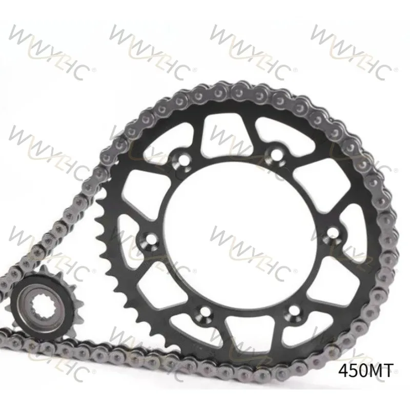Suitable for 450MT Disc Chain Sprocket 400-8A Large and Small Tooth Oil Seal Chain Sleeve Accessories
