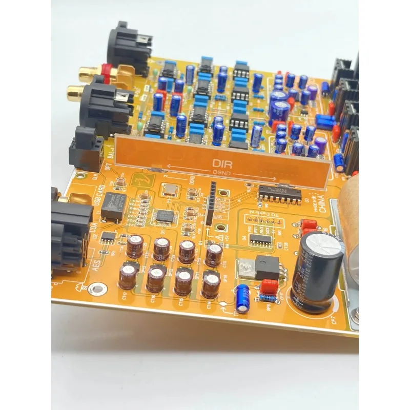 Dual PCM1794A decoding board AK4118 coaxial AES fiber supporting USB card Bluetooth input balanced output