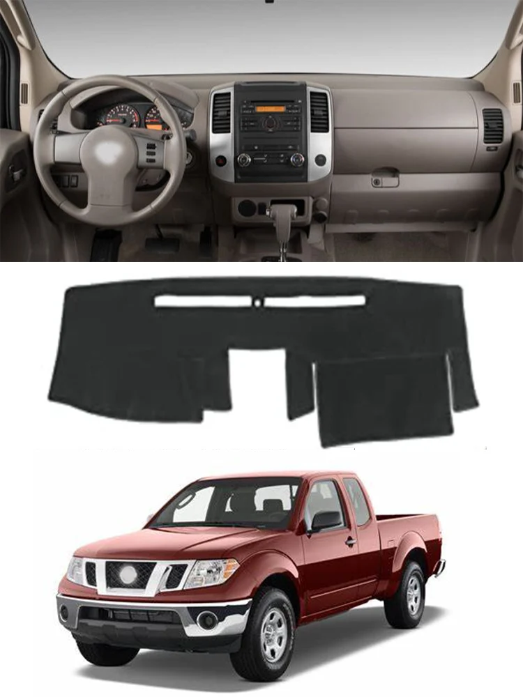 

Для Nissan Frontier PRO-4X 2007-2019 крышка приборной панели солнцезащитный коврик для приборной панели противоскользящий противогрязезащитный коврик для приборной панели