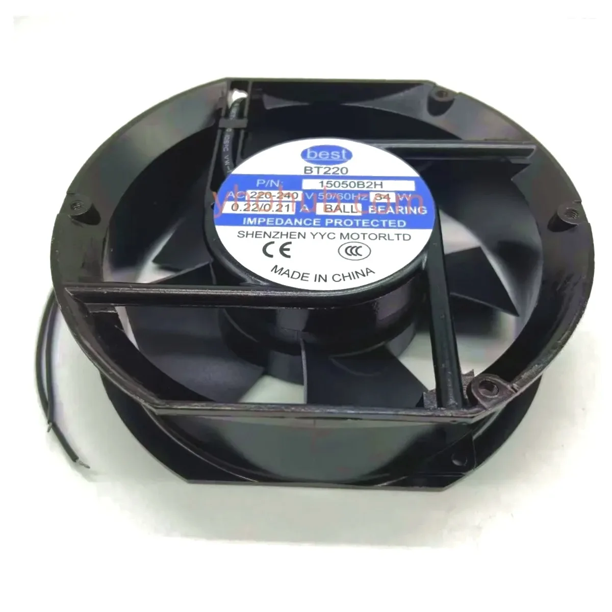 best 15050B2H   0.22A 172x151x50mm 2-Wire Server Cooling Fan