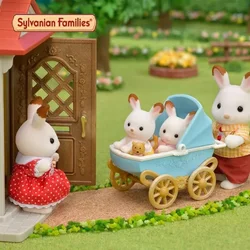 Genuine Goods Japanese Senbel Family Play House Toy Doll Animal Doll Fans Baby Carriage Twin Rabbit