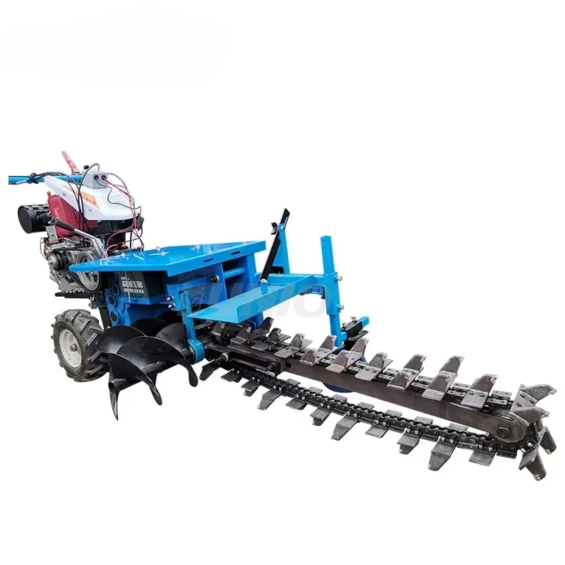 

Small Digger Trencher Cable Laying Trenching Machine Farming Chain Trench Digger Digging Machine for Digging Trenches