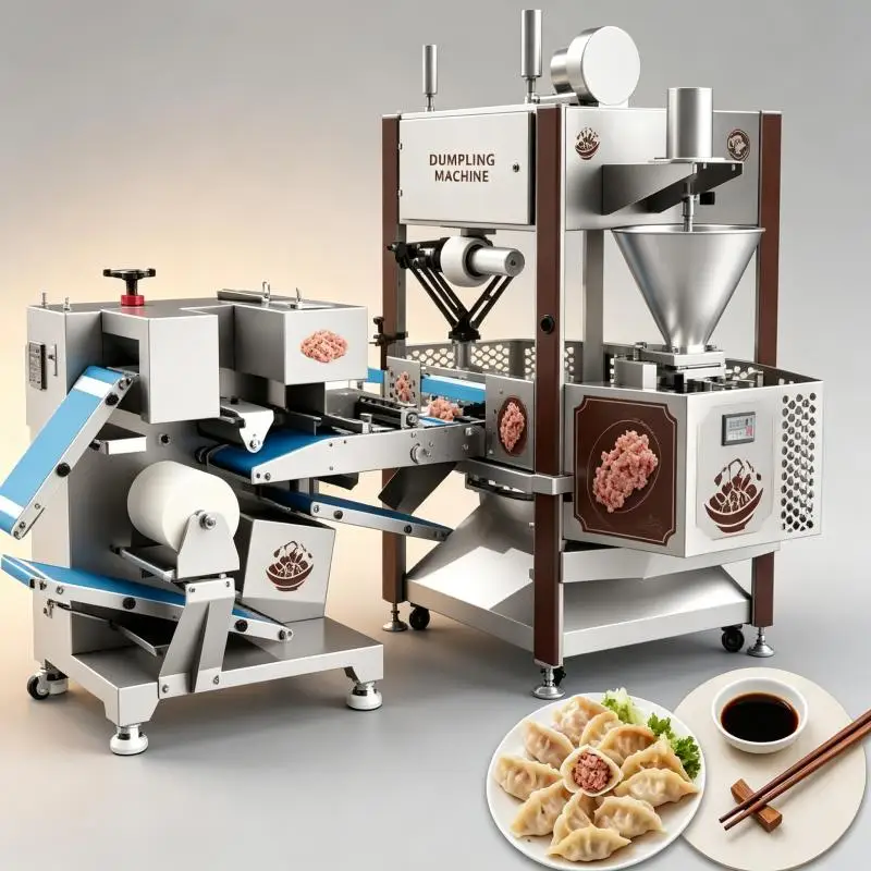 Automatic Dumpling Machine Commercial Wrapper Filling Forming Equipment for Restaurant Food Processing and Catering