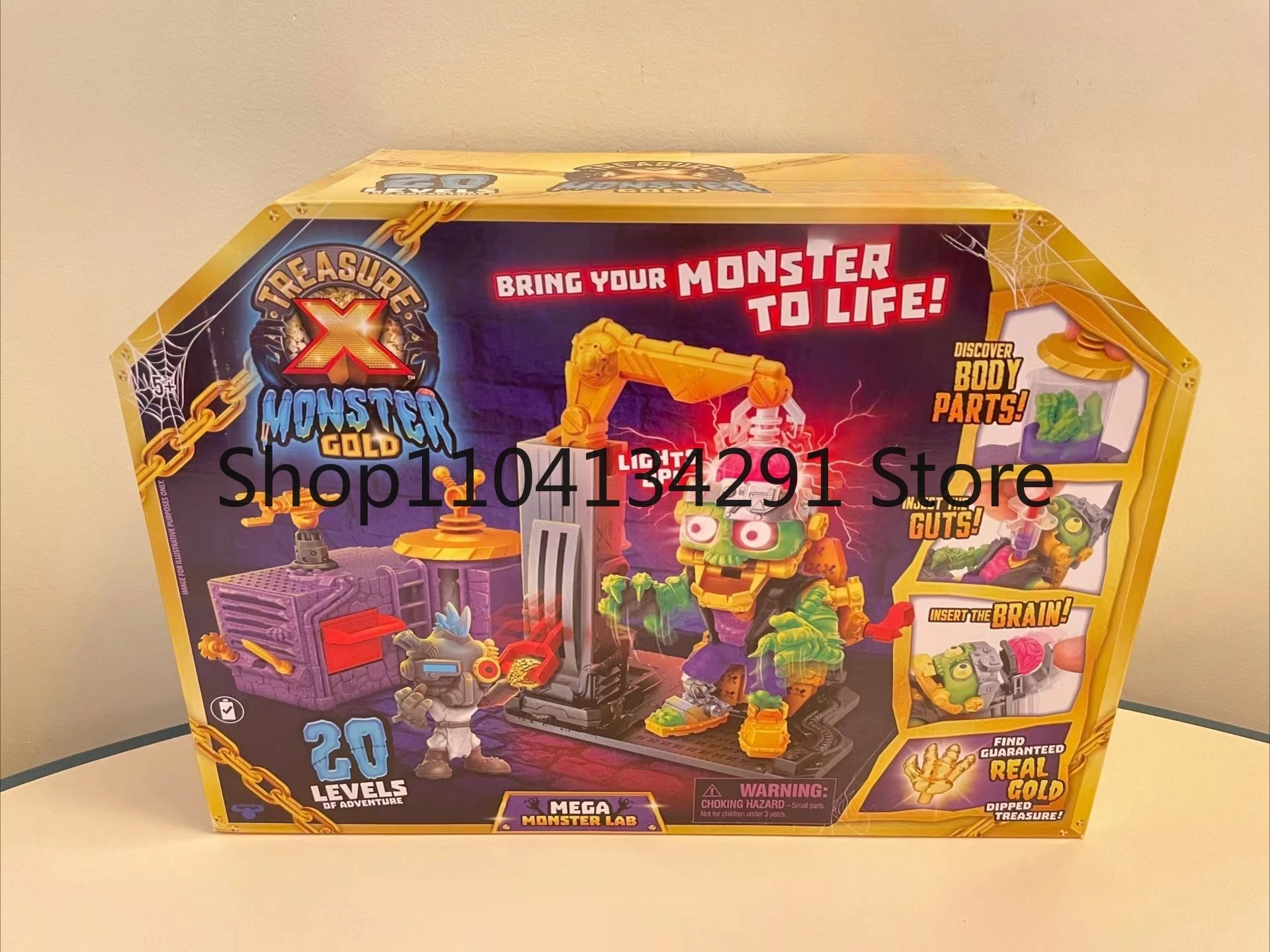 Trésor Original X trésor d'or Alien chasse au trésor creuser Slime boue aveugle boîte jouet Figurine modèle