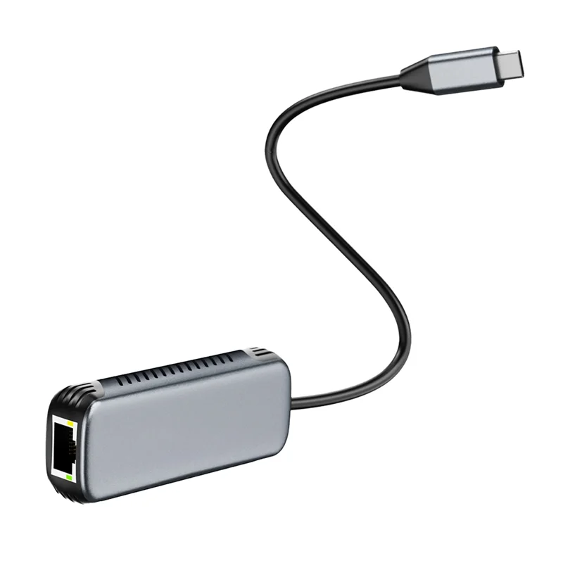 

Адаптер Ethernet ABFM-USB C к 5 Гбит/с, сетевой адаптер RJ45 Gigabit Ethernet без драйверов для ноутбука Windows 10/11 Mac OS 11