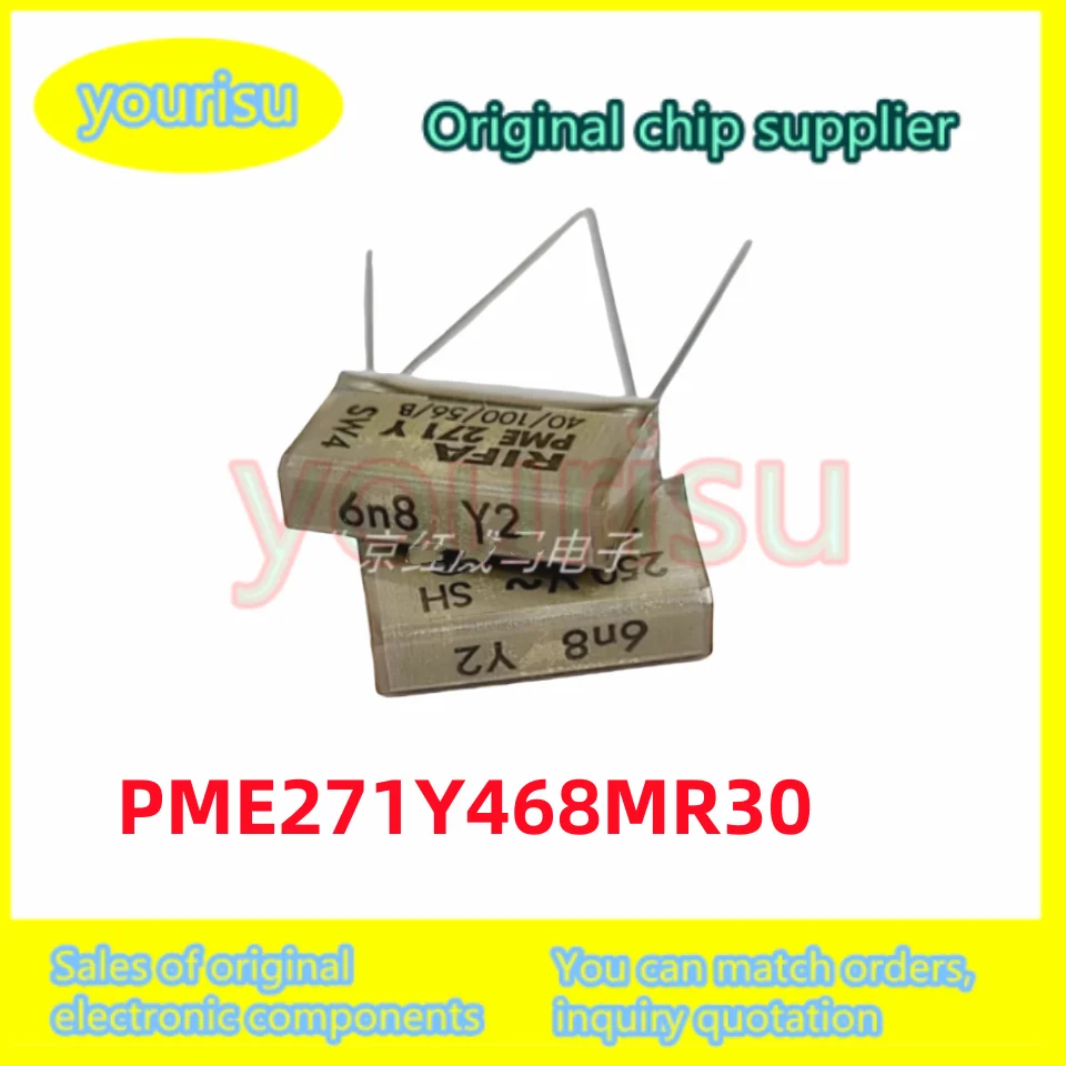 5Pcs/Lot RIFA PME271Y468MR30 PME271Y468 250 6800pF 6.8nF 6n8 682 Y2 Safety Capacitor Y2