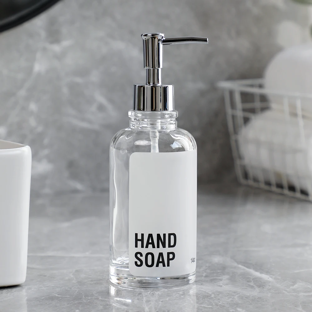 Premium Bathroom Accessory Set  4 Pcs Decorative Soap Dispenser Toothbrush Holder Tumbler Soap Dish Elegant Mosaic glass