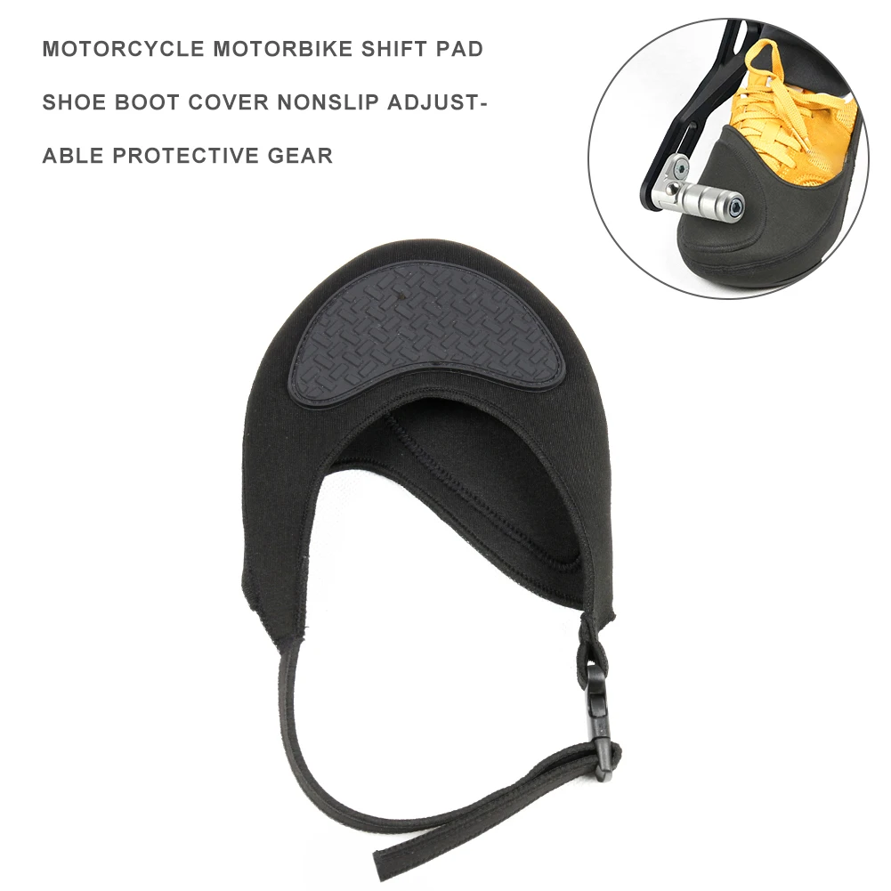 Motorcycle Gear Shift Shifter Cover Motorbike Boots Accessories Shoe Cover Adjustable Buckle Waterproof Protector Shoe Cover