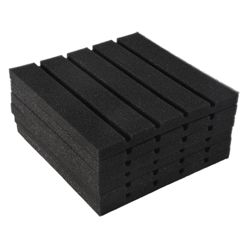 6pcs Recording Studio Soundproofing Acoustic Panels Foam Thick Sponge Light Weight Absorption Acoustic