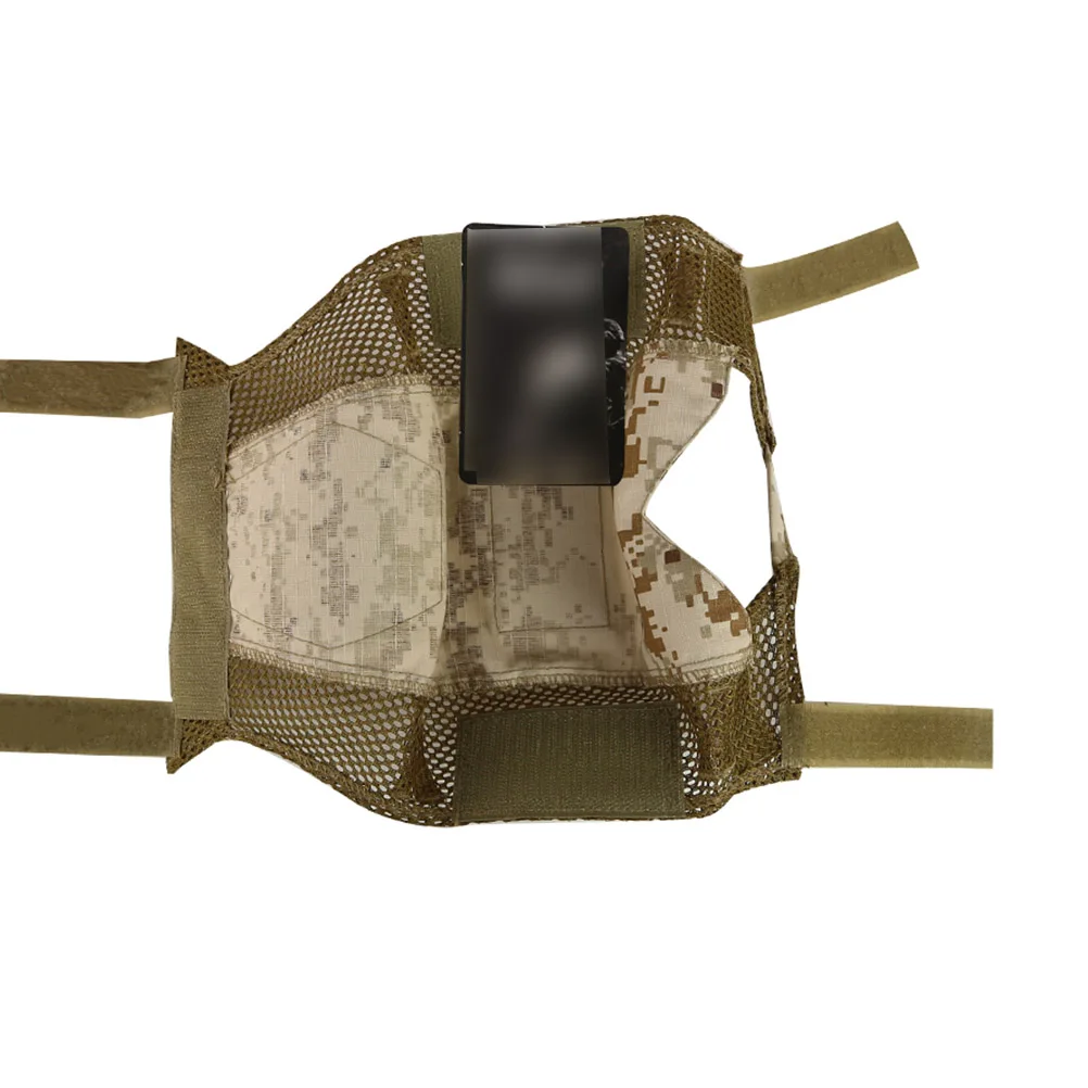 

Premium Camouflage Cover Military Style Protective Hunting Head Cover Durable Outdoor Adventure Digital Desert