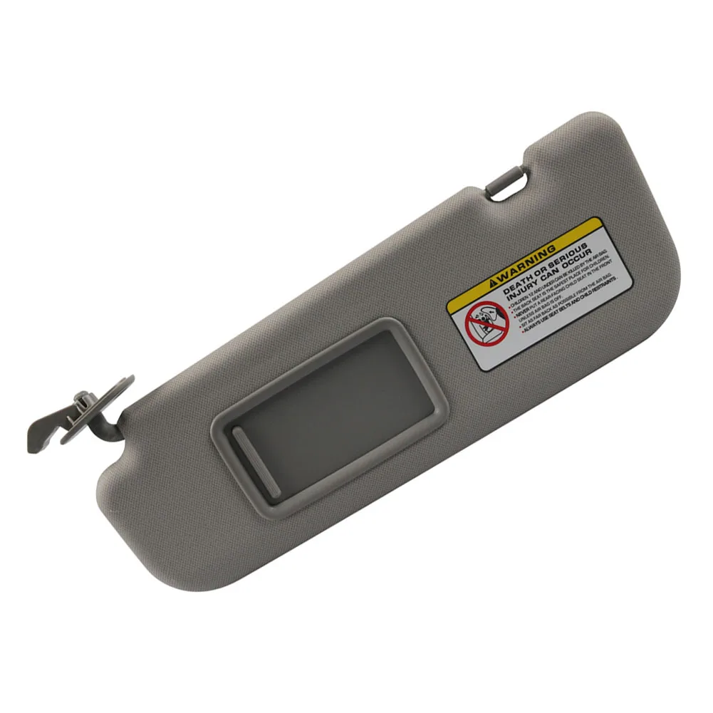 For Hyundai Elantra Left Side Sun Visor Replacement 2011-2015 Fits Standard Interior Configuration and Mounting Pattern