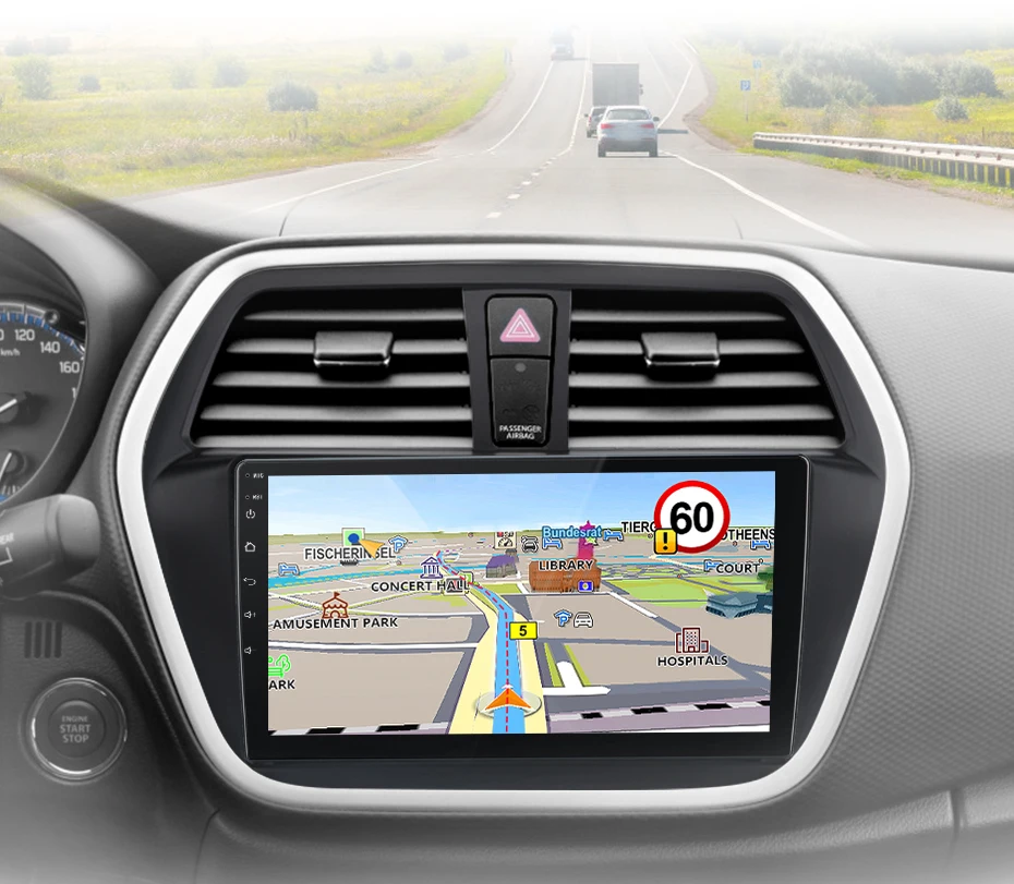 Junsun Carplay Android Auto Autoradio für Suzuki Sx4 2 S-Cross 2012 - 2016 Intelligentes System GPS Stereo Multimedia-Haupteinheit – Detail 18
