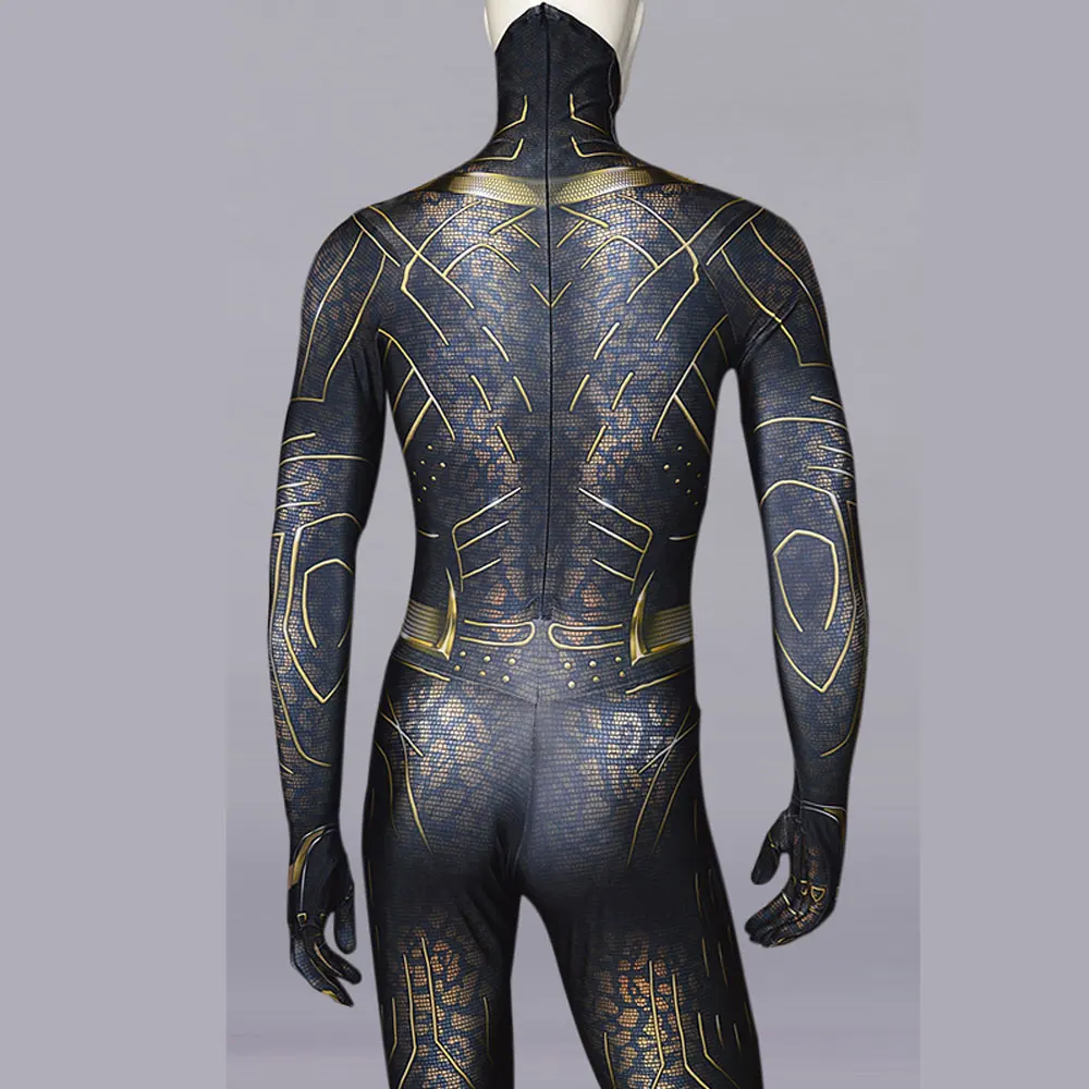 Halloween Black Panther Cosplay Costume  Superhero Adults Zentai Suit Bodysuit Men Party Jumpsuit