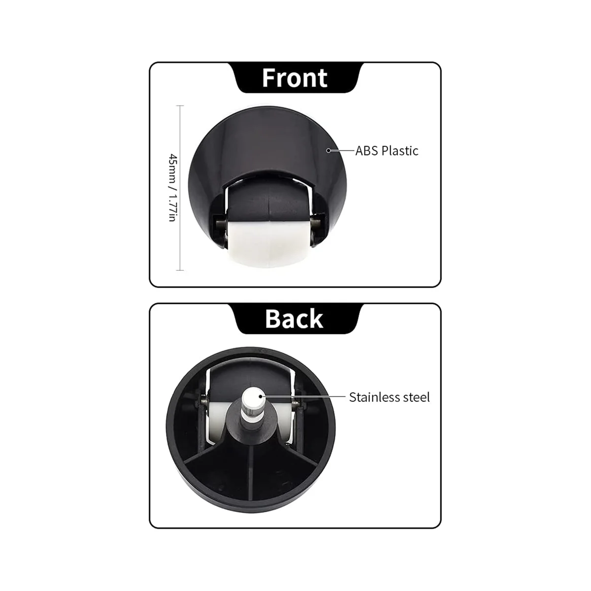 طقم إطارات عجلة العجلات الأمامية للاستبدال ، مناسب لـ 500 ، 600 ، 700 ، 800 ، 900