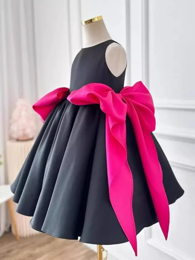 Children\'s Host Piano Performance Princess Ball Gown Wedding Birthday Girls Party Dresses A4301 Vestidos Bridesmaid Dresses