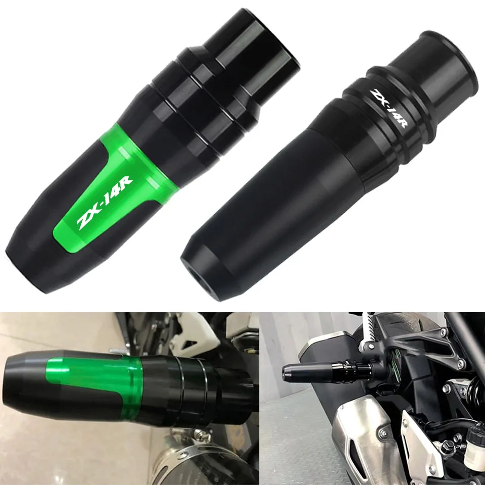

ДЛЯ ZX14R ZX-14R 2006 2007 2008 2009 2010 2011 2012-2016 аксессуары, ползунки выхлопной рамы, аварийные накладки, защита от падения