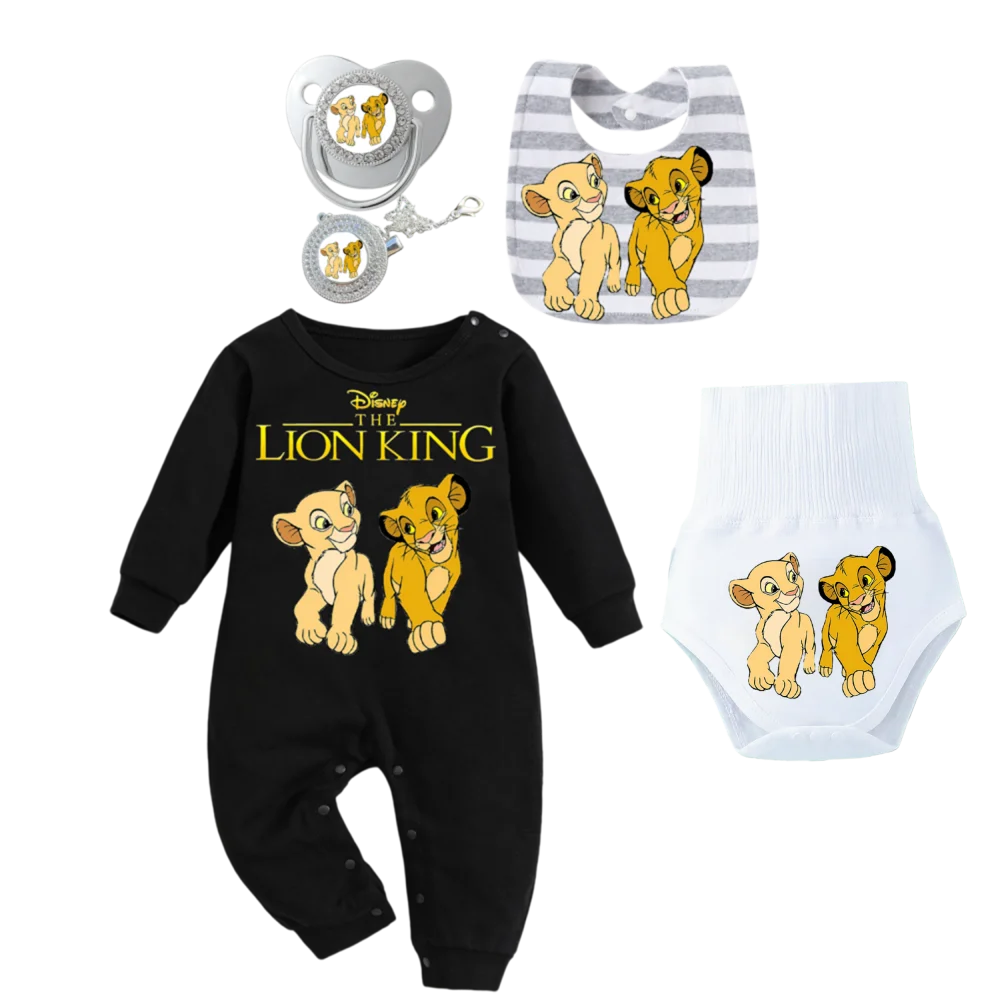 

Baby crawling clothes cotton spring and autumn newborn clothing baby wipes crawling clothes baby pacifiers and pacifier clips