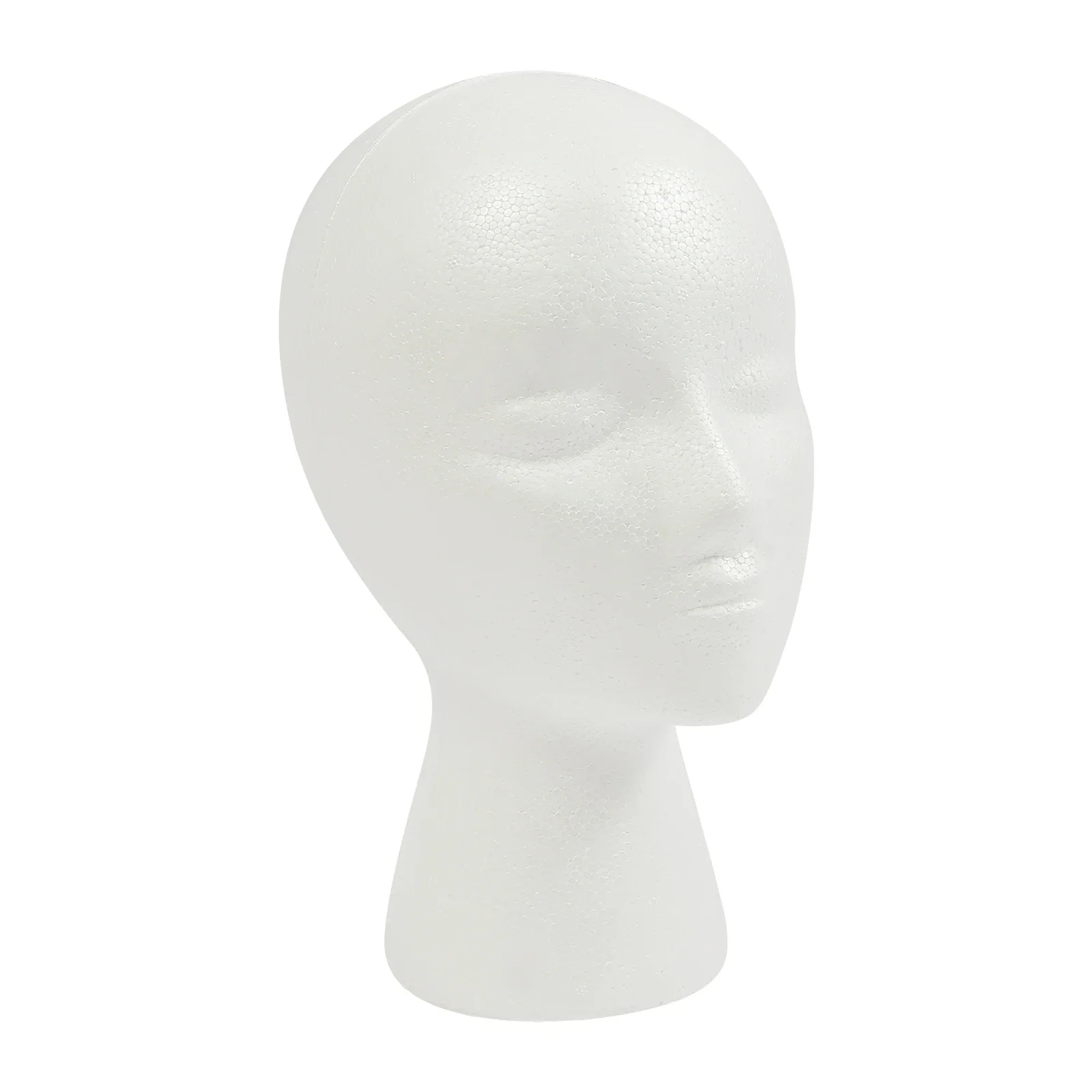 12 قطعة رأس شعر مستعار رغوي، قطع شعر عارضة أزياء من الستايروفوم الأنثوي، حامل مستحضرات التجميل، عرض شعر مستعار للرأس للنمط، نموذج #4