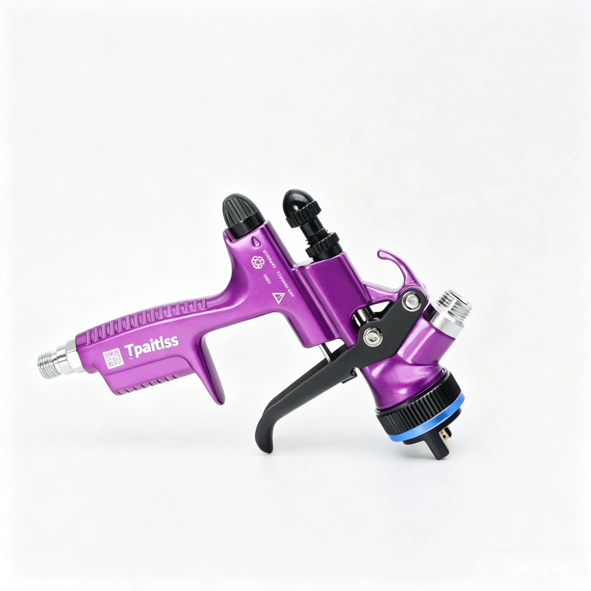 Tpaitlss1000B HVLP 1.3-1.4mm Air Spray Gun with 600ml Cup, Car Paint Spray Gun, Automotive Spray Gun Sprayer, Suitable for Cars