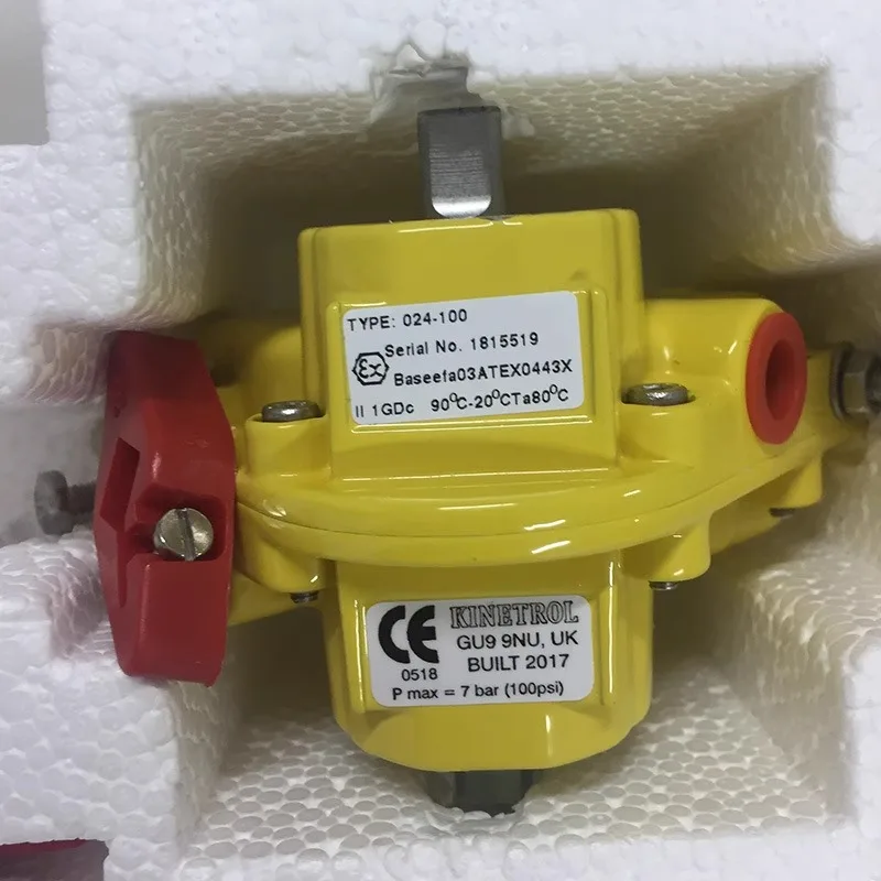 024‑100 Vane Rotary Pneumatic Actuator, Imported Rotary Cylinder for Industrial Valve Automation Control