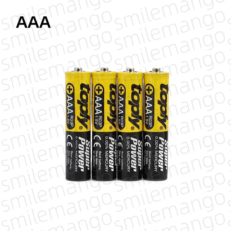 Replacement AA AAA 1.5V Carbon Zinc Dry Batteries Disposable Power Cells for Wireless Mouse Keyboard Alarm Clock