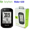Bryton 라이더 420 GPS 사이클링 컴퓨터 사용 가능 자전거 라이더 420t 420e 커버 케이스, 방수 무선 속도계, 새로운 2023 2
