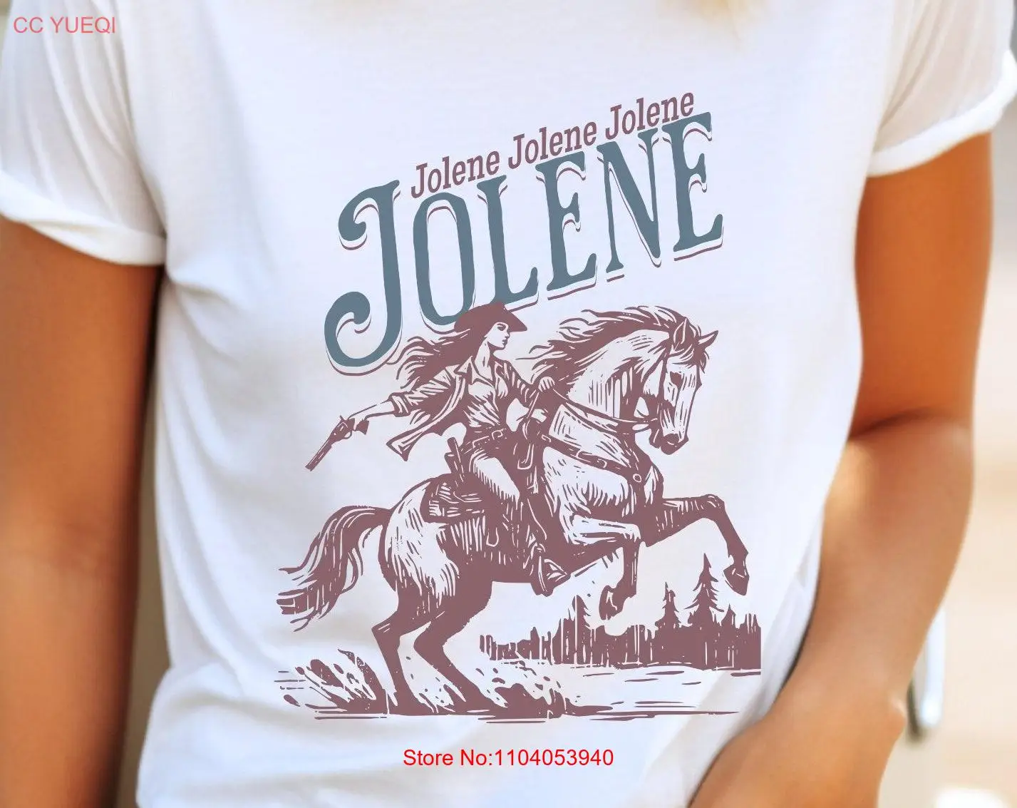 Футболка Jolene в стиле вестерн, любитель кантри-музыки, пастушка, Долли Партон, ретро-вибрация с длинными или короткими рукавами