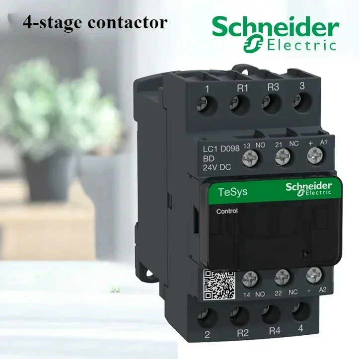 Schneider LC1D098 4-stage contactor BD M7C F7 MD FDC 2NO+2NC contactor 24VDC  contactor