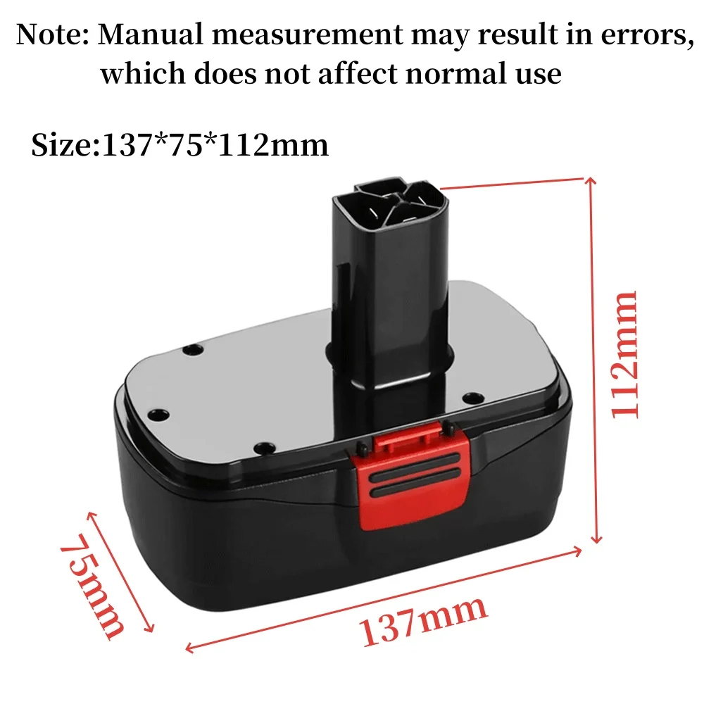 2026 19.2 فولت استبدال البطارية للحرفي C3 DieHard 11375 1323903 130211004 11045 31511485 6.0Ah بطارية ليثيوم أداة الطاقة #5