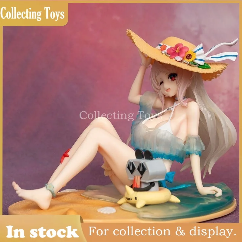 

В наличии: Аниме-фигурка «Девушка-воин» в масштабе 1/7, Azur Lane, Чанчунь, «Летний пляж», коллекционная статуэтка красивой девушки для настольного декора