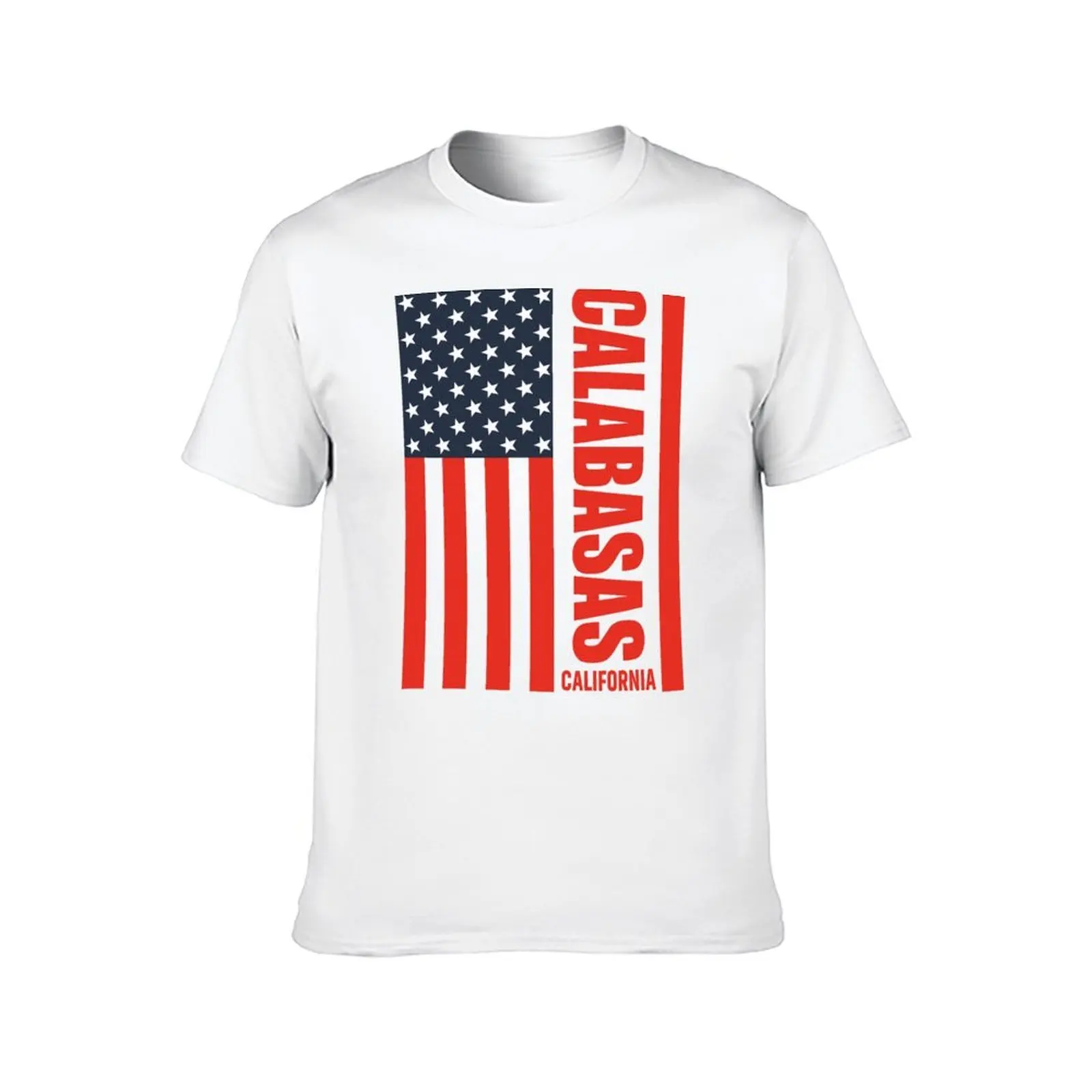 Calabasas California 4th of July Independence day T-Shirt t shirts cotton 100% t shirt man cotton T-Shirt