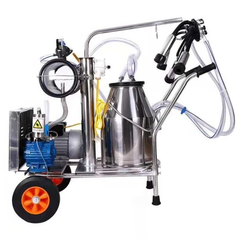 Portable Automatic Milking Machines for Cows and Goats Vacuum Pump Included for Home Use & Farming Available for Sale