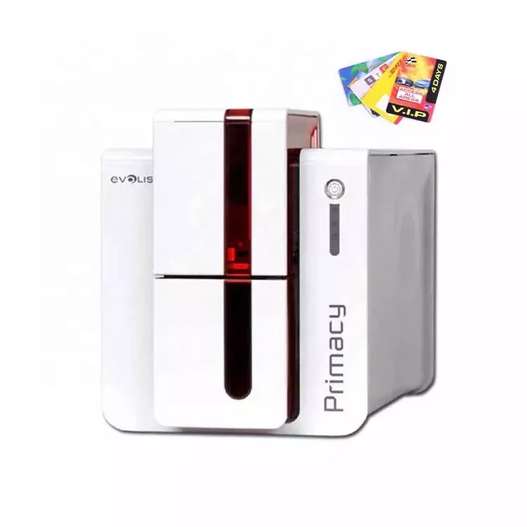 High Efficiency Evolis Primacy2 Plastic PVC Smart ID Card Printer Single side