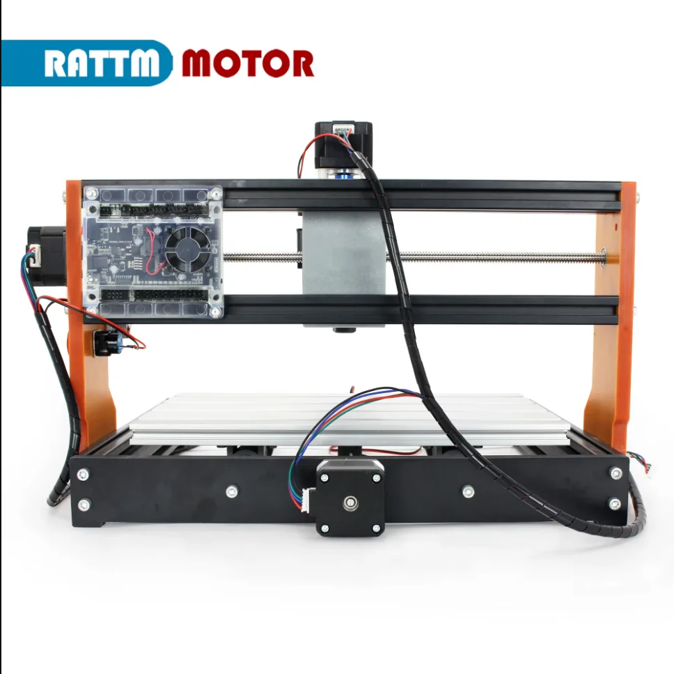 3018 Pro Orange 3 Axis GRBL Control DIY CNC Router Machine CNC Wood Cutting Router Laser Engraving Machine