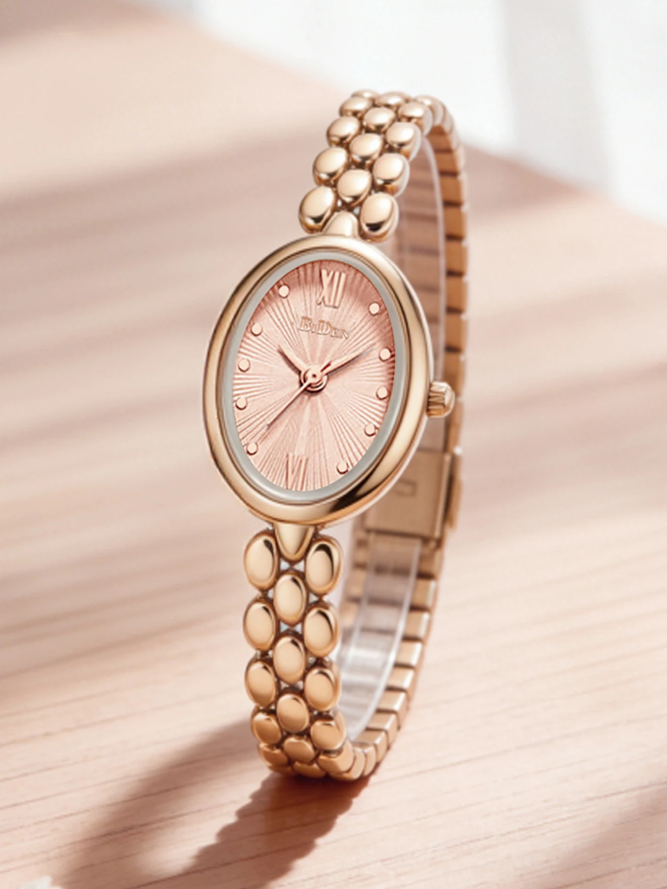 

BIDEN Women's fashionable and casual waterproof quartz watch Reloj para mujer