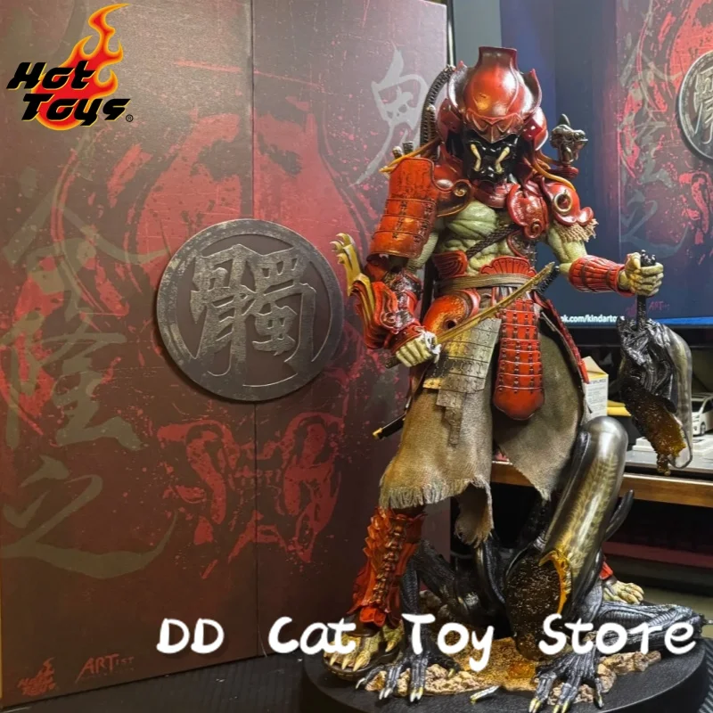 

В наличии оригинальные Hottoys HT 1/6 Aliens Vs Predator AC06 Akaoni Samurai Predator 12-дюймовая масштабная Коллекционная фигурка Модель игрушки
