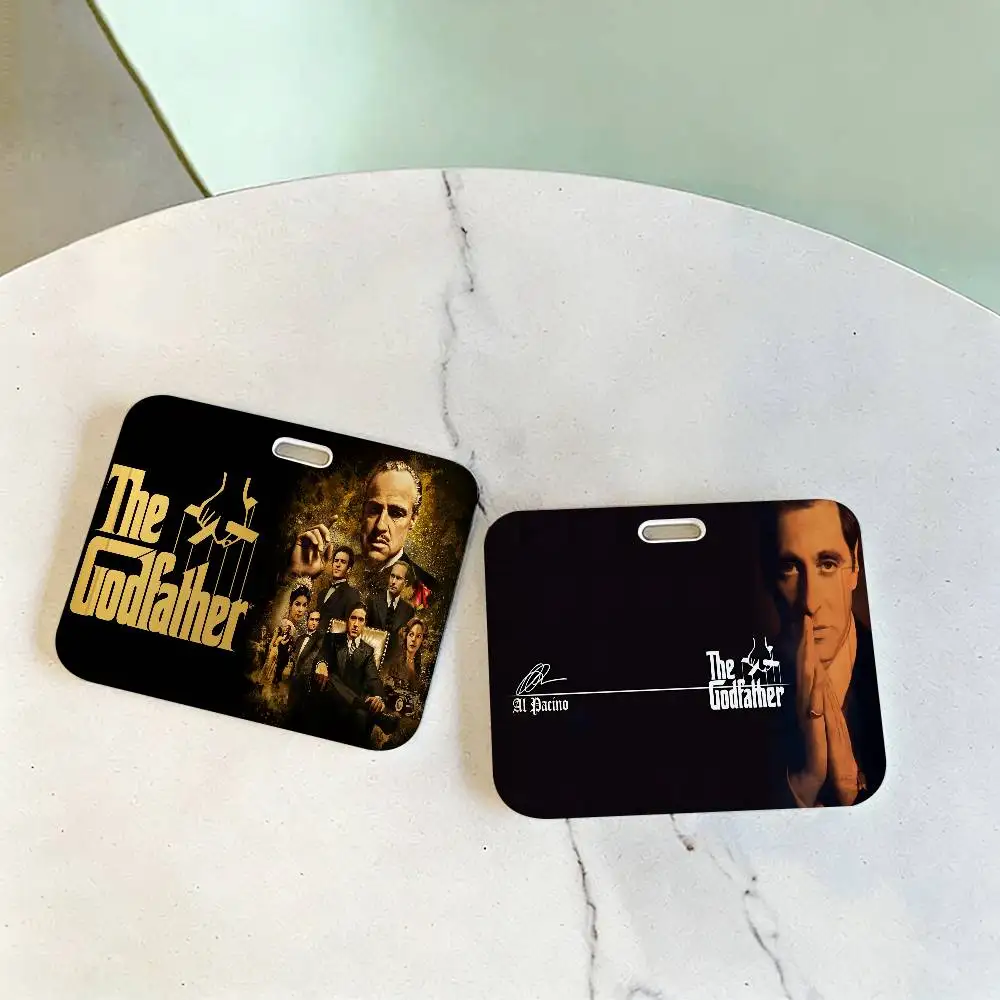 

Чехол для карт G-Godfather Movie унисекс, женский, с ремешком, для рабочего удостоверения, держатель для бизнес-карт, чехол для бейджей, сумка-футляр
