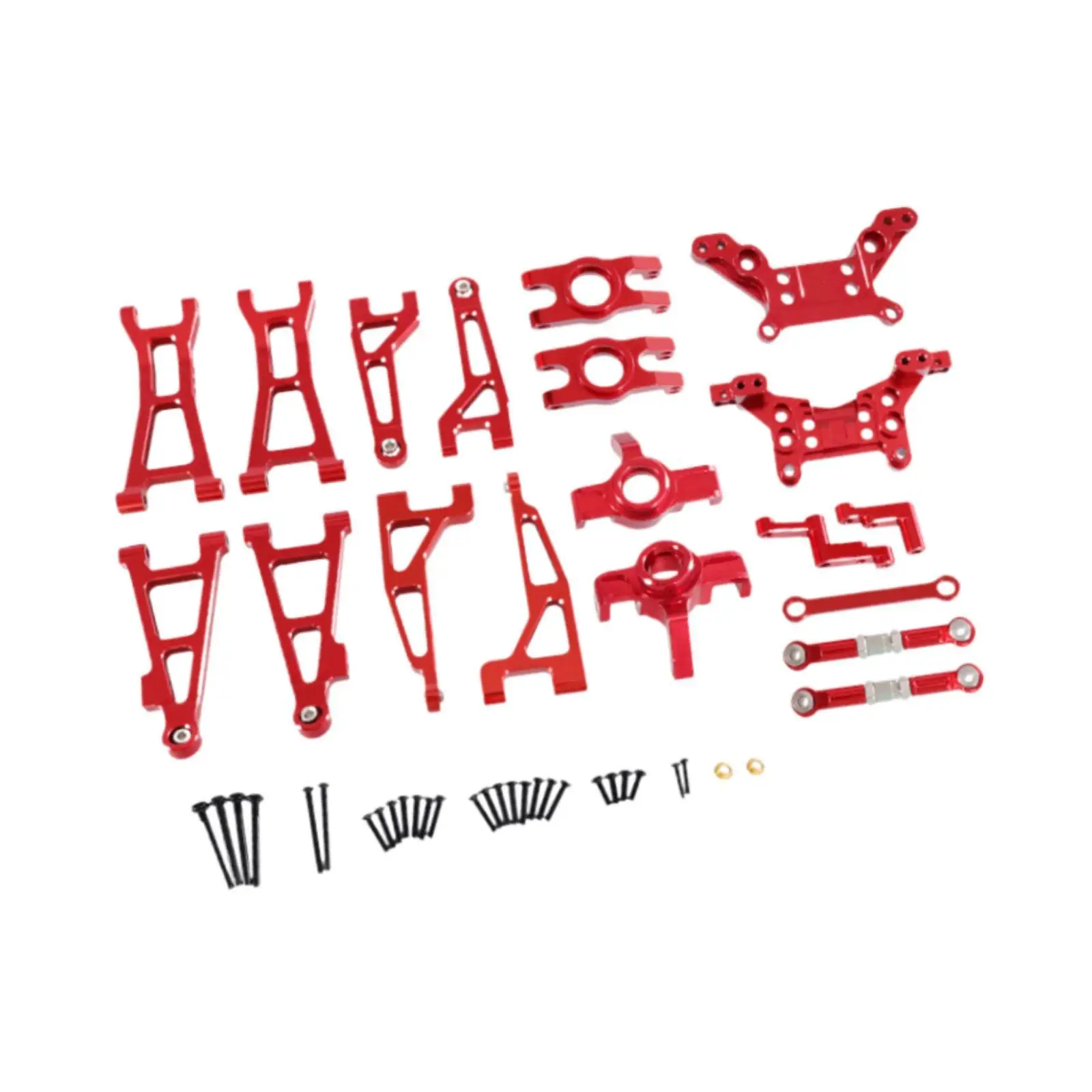 

Комплект для модернизации радиоуправляемых машинок 1/16: Профессиональный рулевой механизм (передний и задний) для моделей 16207, 16210, H16. Простая установка.