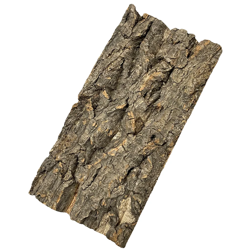 

Natural looking 10x20cm Tree Bark Background Board for Fish Tank Reptile Terrarium Decor Lightweight Cork Bark Reptile