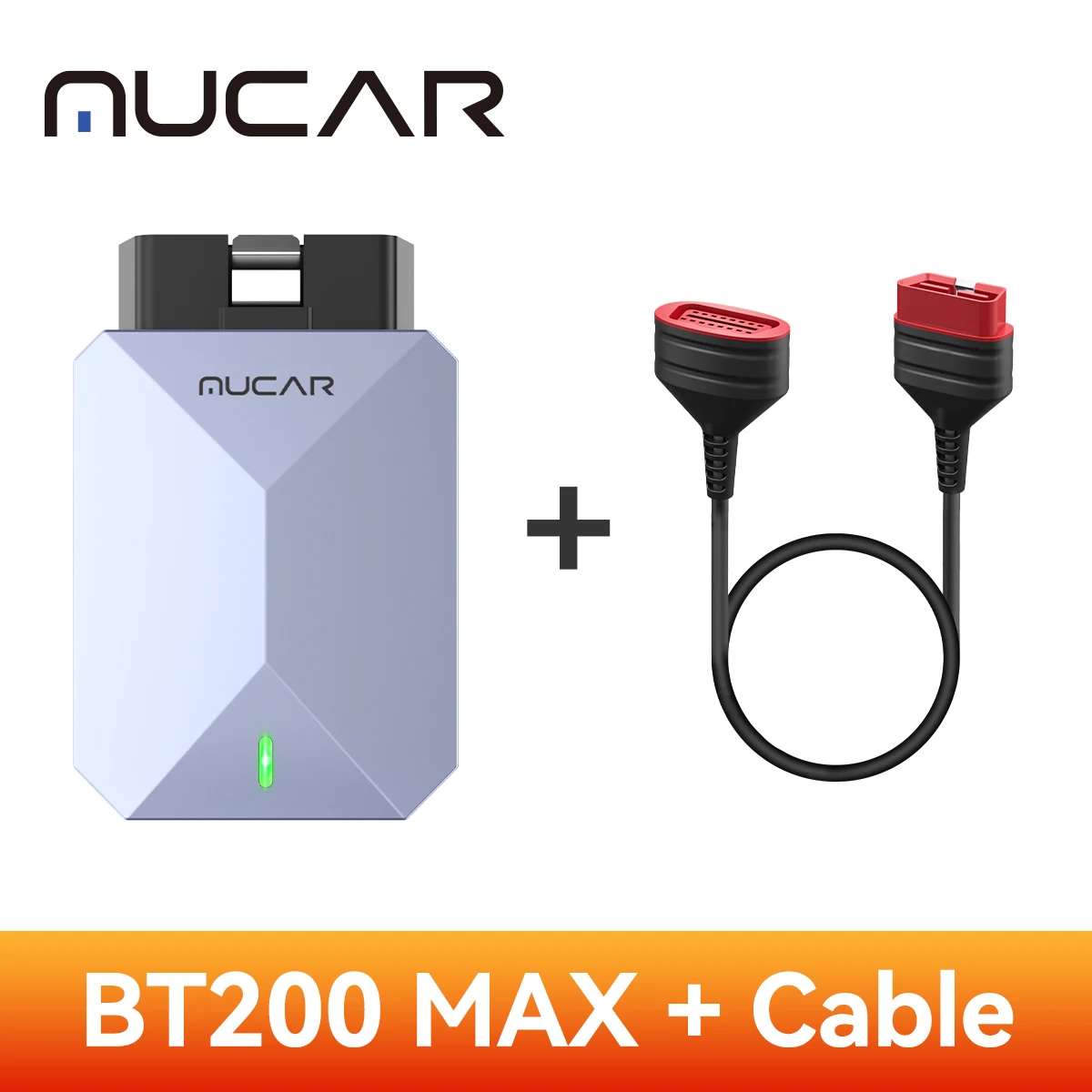 MUCAR BT200 MAX Levenslang Gratis AI Auto Diagnostisch Hulpmiddel CANFD Alle Systeemdiagnose scanner 15 Reset Bidirectionele OBD2 Code Reader