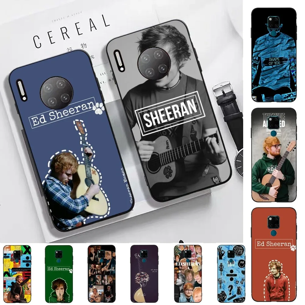 

E-Ed Sheeran UK Singer Phone Case For Huawei Mate 10 20 30 40 50 lite pro Nova 3 3i 5 6 SE 7 pro 7SE