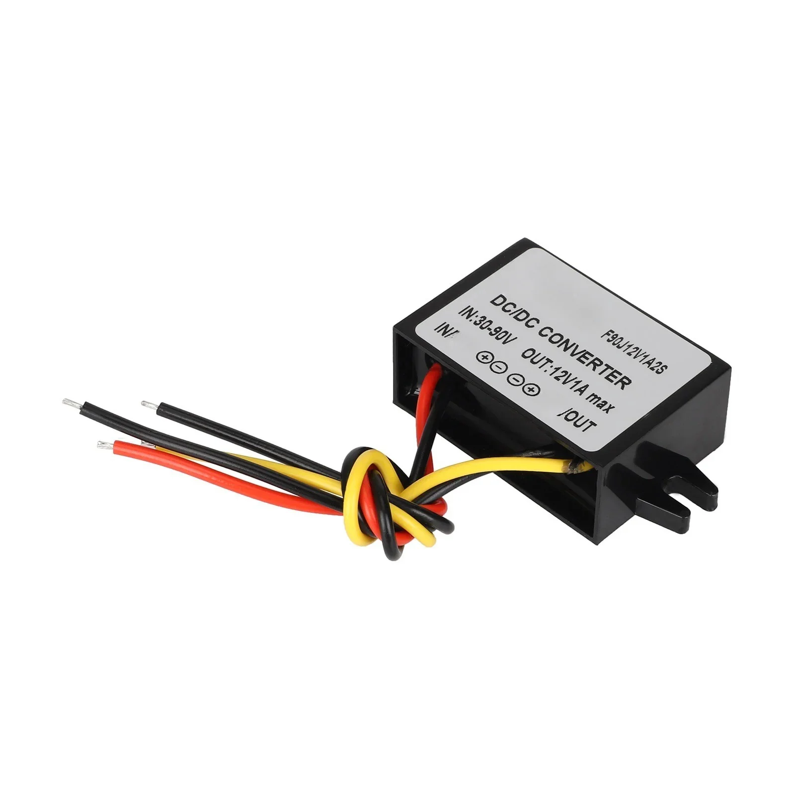 For Electric Bicycles Electric Scooter Adapter 30V To 90V Converter Black Stable Current DC Module Electric Scooter