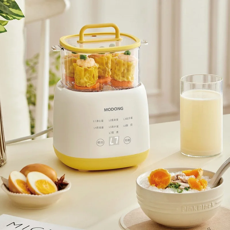 300W Smart Egg Cooker Dormitory Fast Breakfast Machine  24h Reservation Electric Steamer Food Heater Multi-function Cooker 220V
