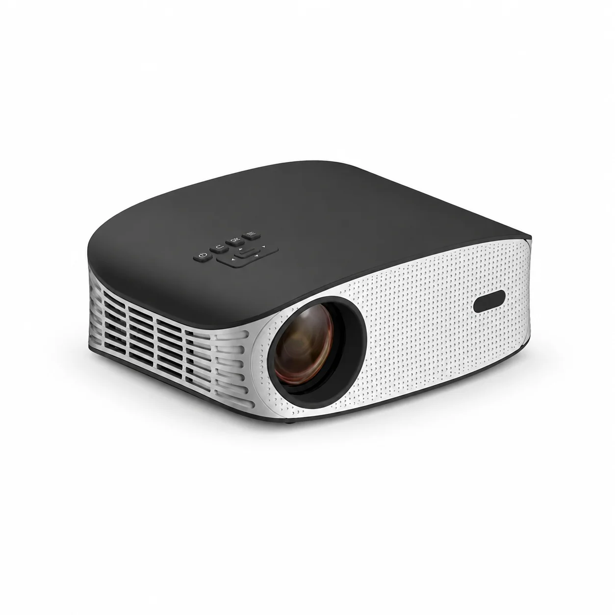 Proyector inteligente Touyinger ET32, 1500 lúmenes ANSI, resolución nativa 1080P Full HD, compatible con 4K, sistema operativo Android